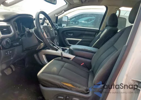 2017 Nissan Titan Sv из США, поврежденный, VIN 1N6AA1E66HN538248